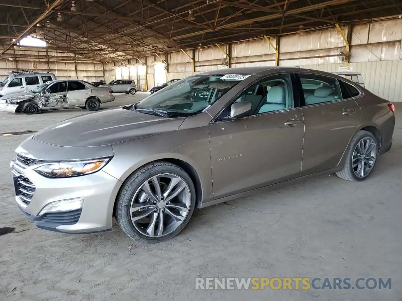 1 Photograph of a damaged car 1G1ZD5ST9NF113992 CHEVROLET MALIBU 2022