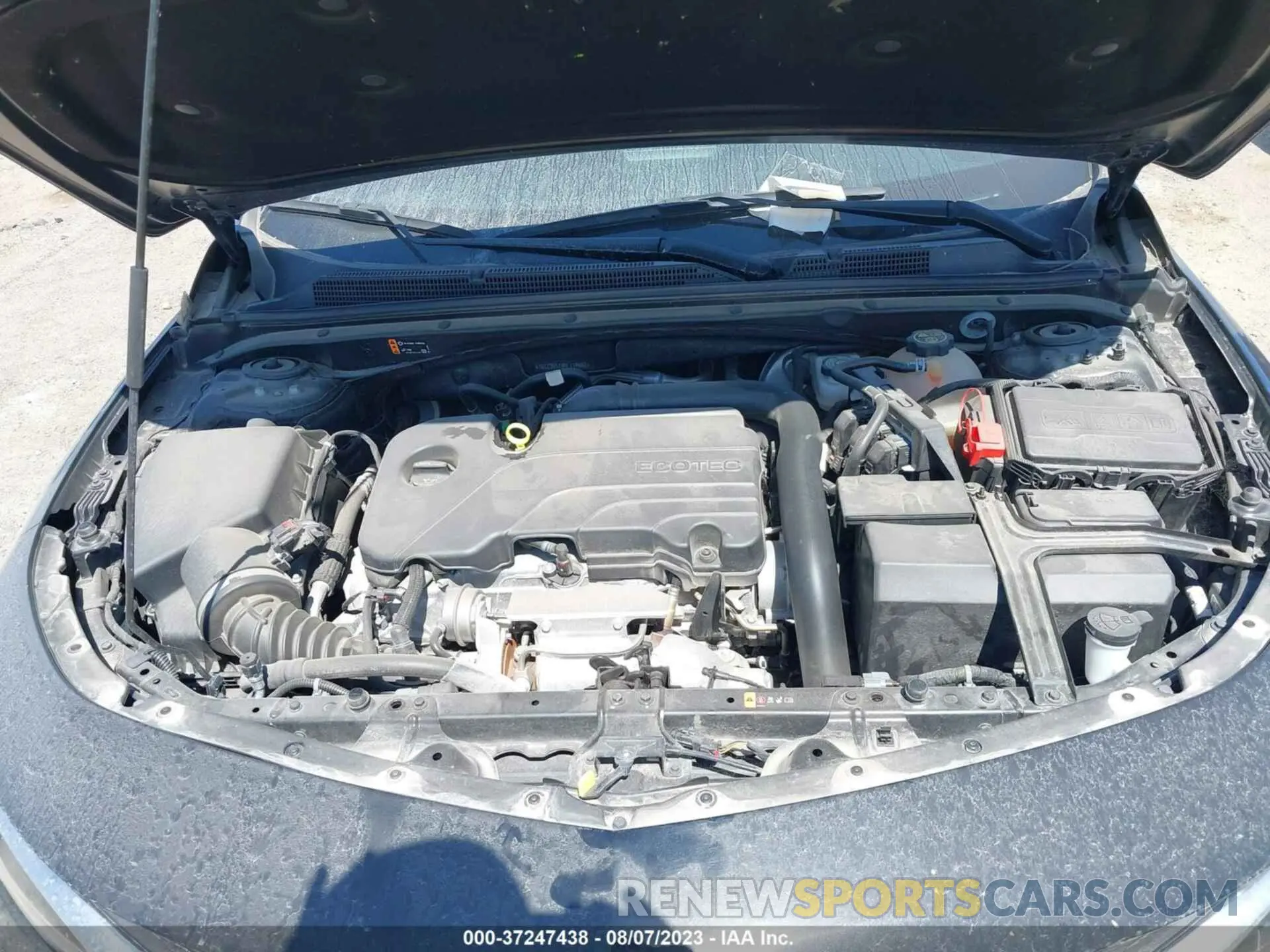 10 Photograph of a damaged car 1G1ZD5ST9NF114687 CHEVROLET MALIBU 2022