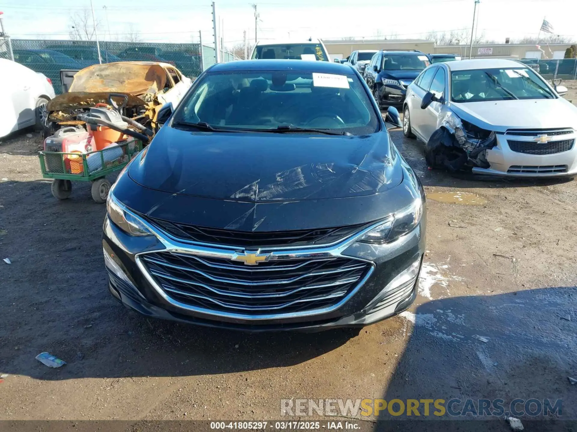 12 Photograph of a damaged car 1G1ZD5ST9NF129934 CHEVROLET MALIBU 2022