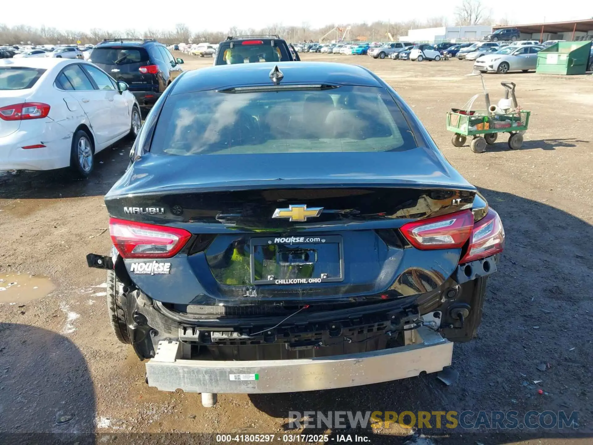 16 Photograph of a damaged car 1G1ZD5ST9NF129934 CHEVROLET MALIBU 2022