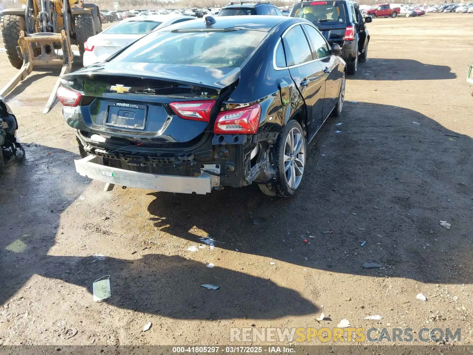 6 Photograph of a damaged car 1G1ZD5ST9NF129934 CHEVROLET MALIBU 2022