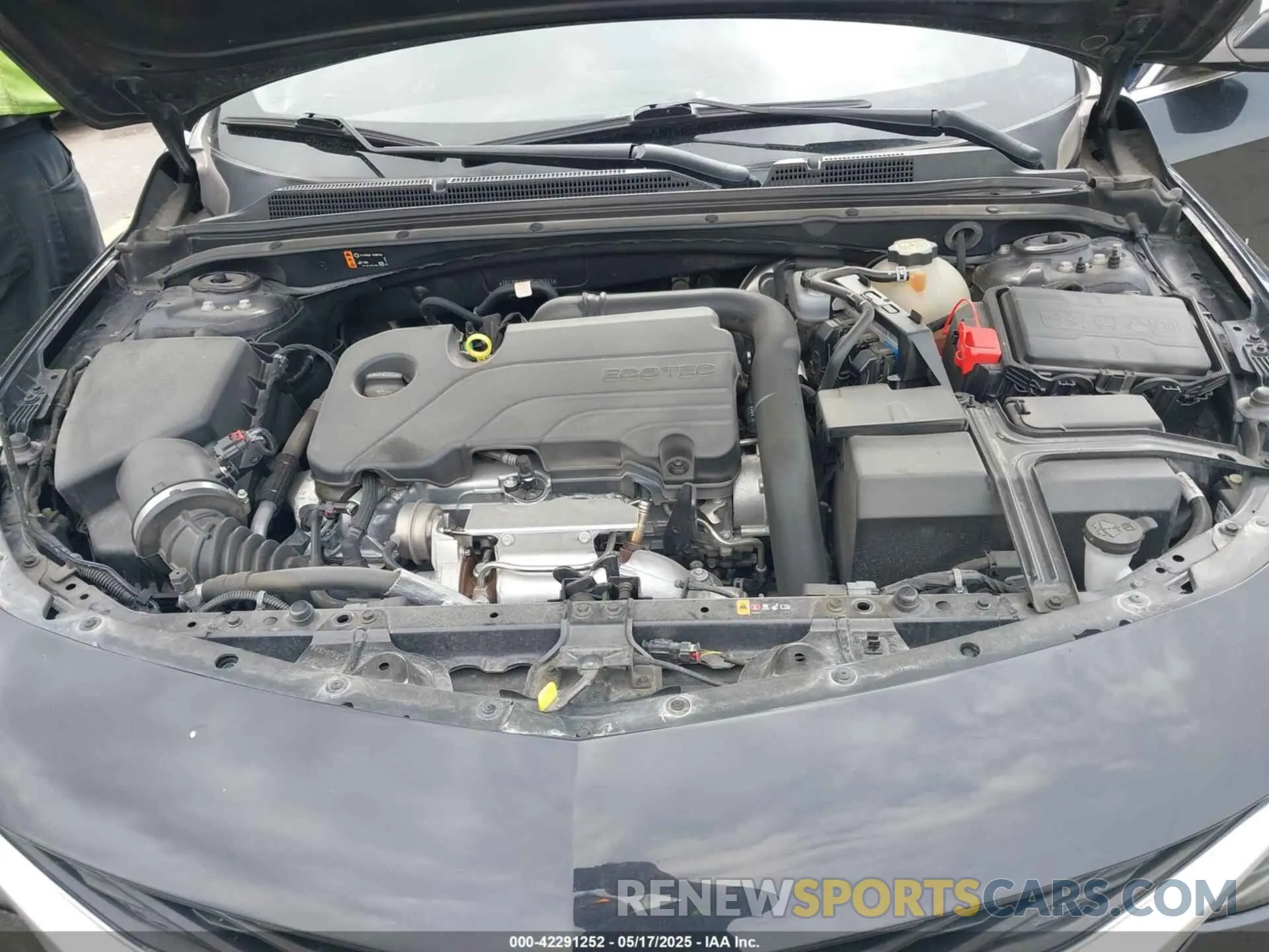 10 Photograph of a damaged car 1G1ZD5ST9NF134311 CHEVROLET MALIBU 2022