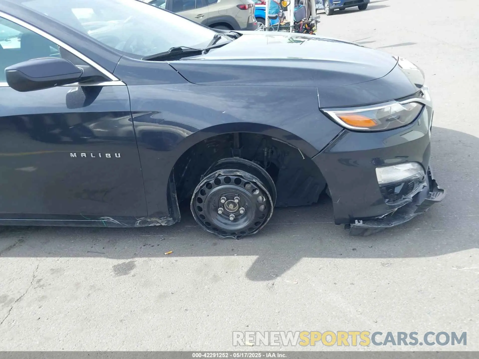6 Photograph of a damaged car 1G1ZD5ST9NF134311 CHEVROLET MALIBU 2022