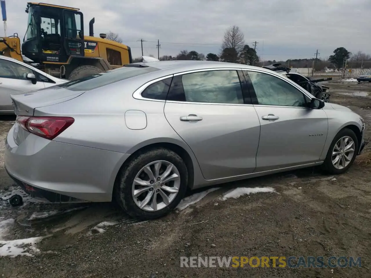 3 Photograph of a damaged car 1G1ZD5ST9NF139699 CHEVROLET MALIBU 2022