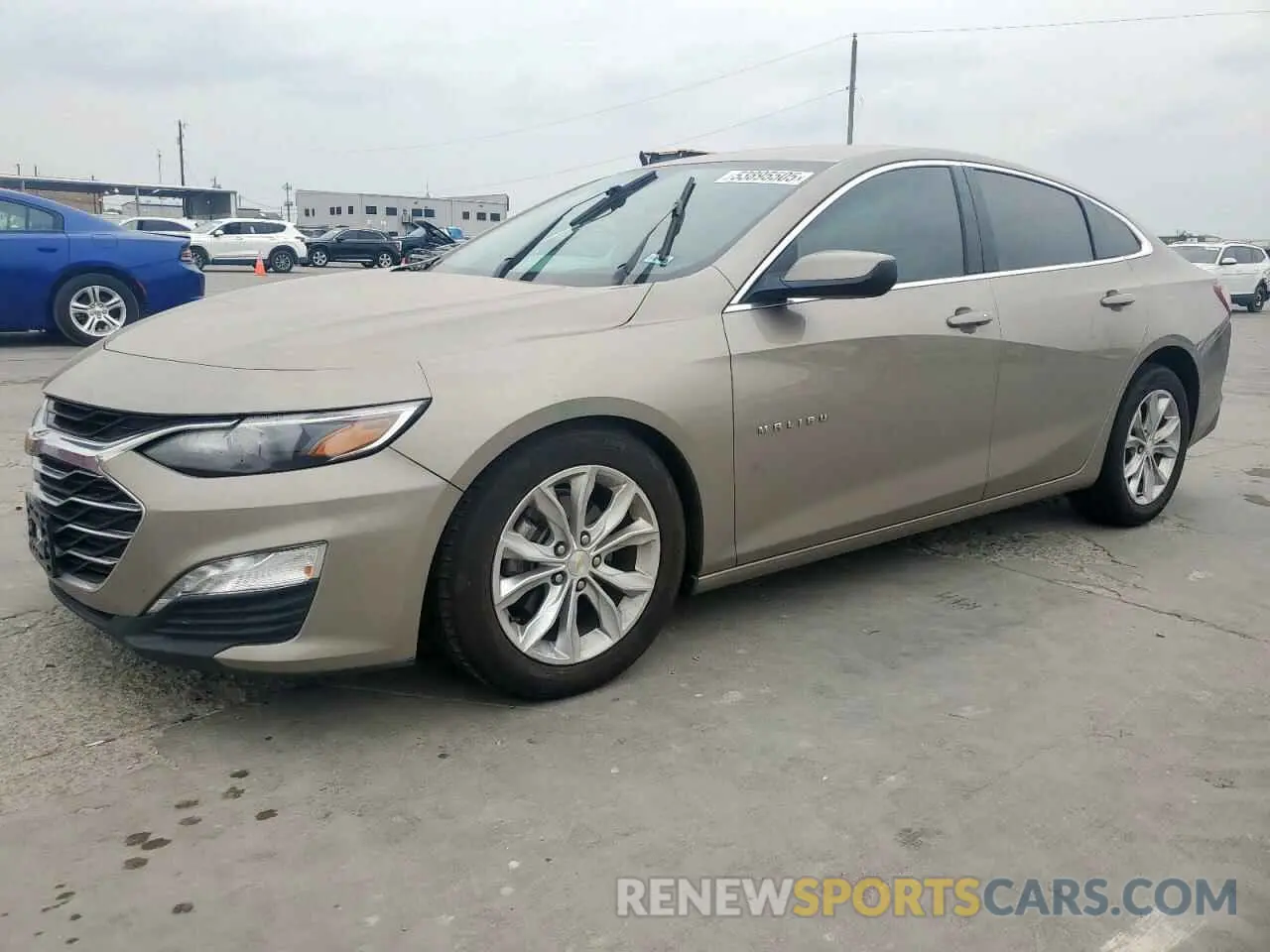 1 Photograph of a damaged car 1G1ZD5ST9NF140870 CHEVROLET MALIBU 2022