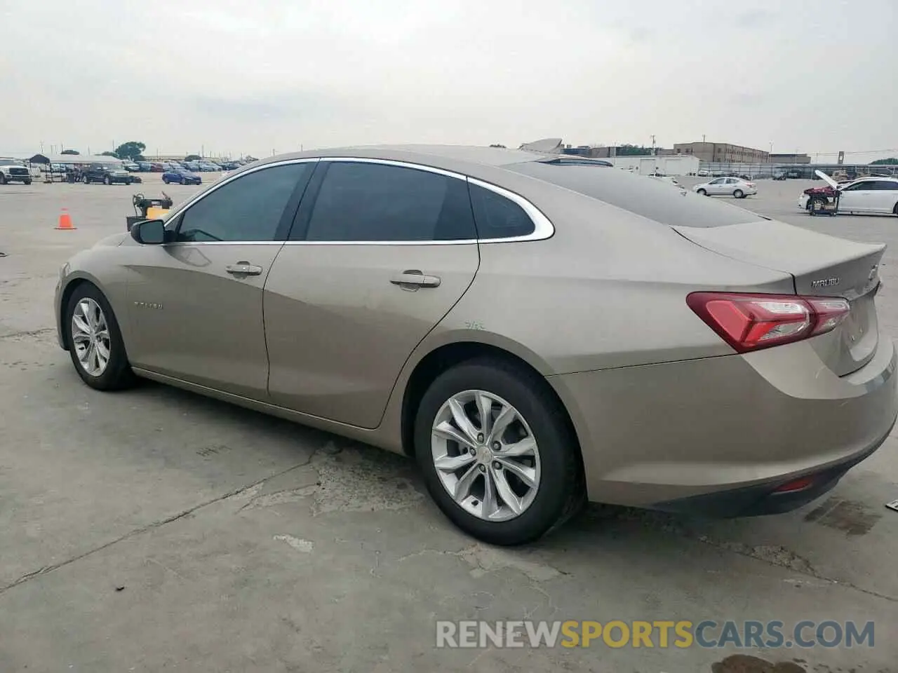 2 Photograph of a damaged car 1G1ZD5ST9NF140870 CHEVROLET MALIBU 2022