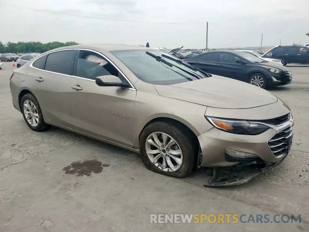 4 Photograph of a damaged car 1G1ZD5ST9NF140870 CHEVROLET MALIBU 2022
