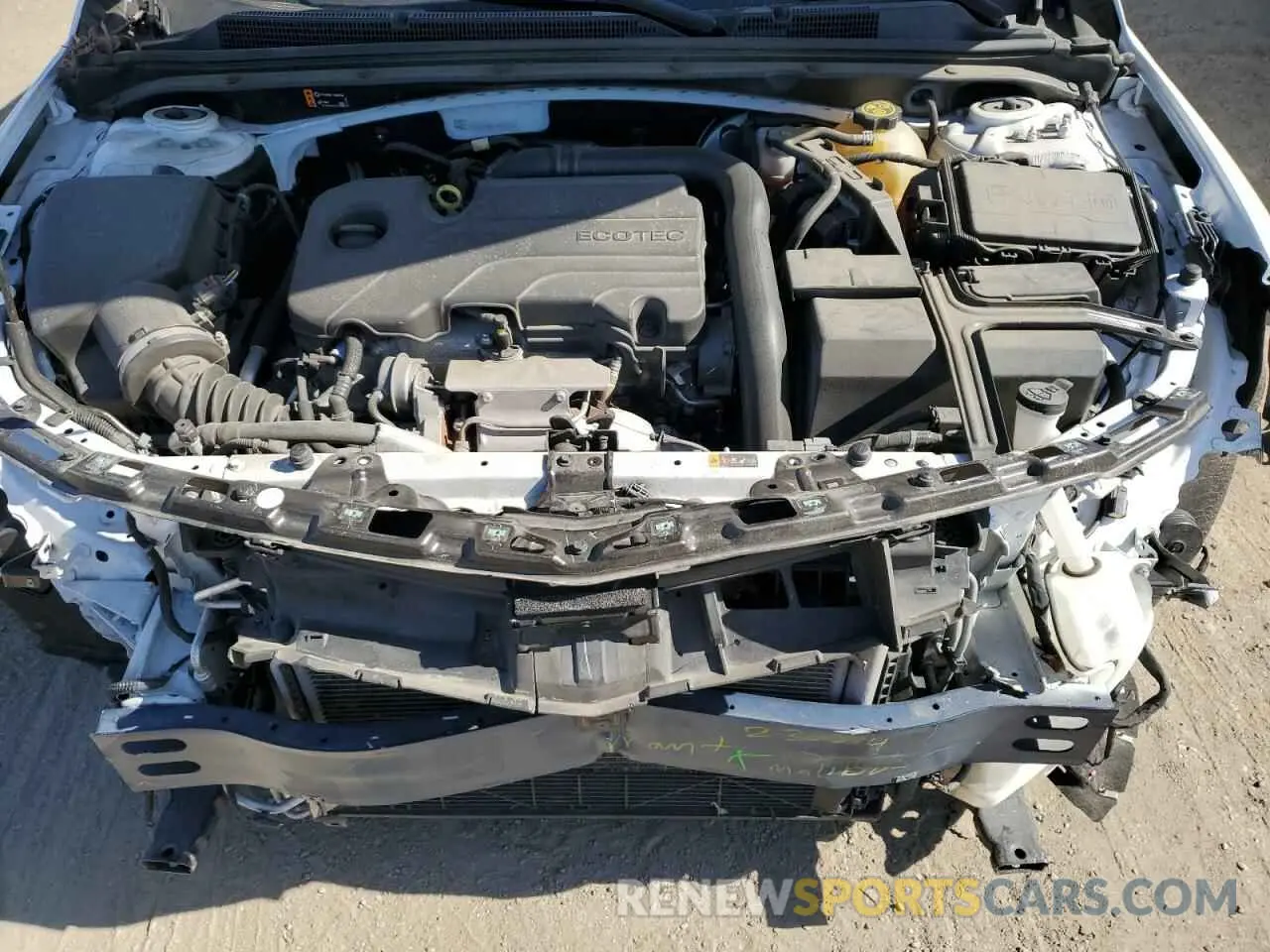 11 Photograph of a damaged car 1G1ZD5ST9NF147172 CHEVROLET MALIBU 2022