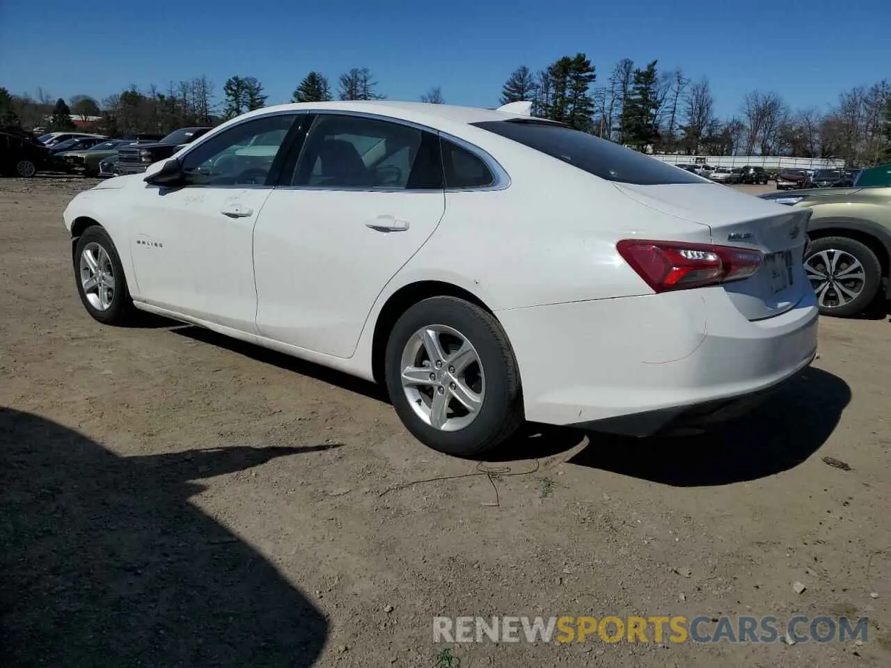 2 Photograph of a damaged car 1G1ZD5ST9NF147172 CHEVROLET MALIBU 2022