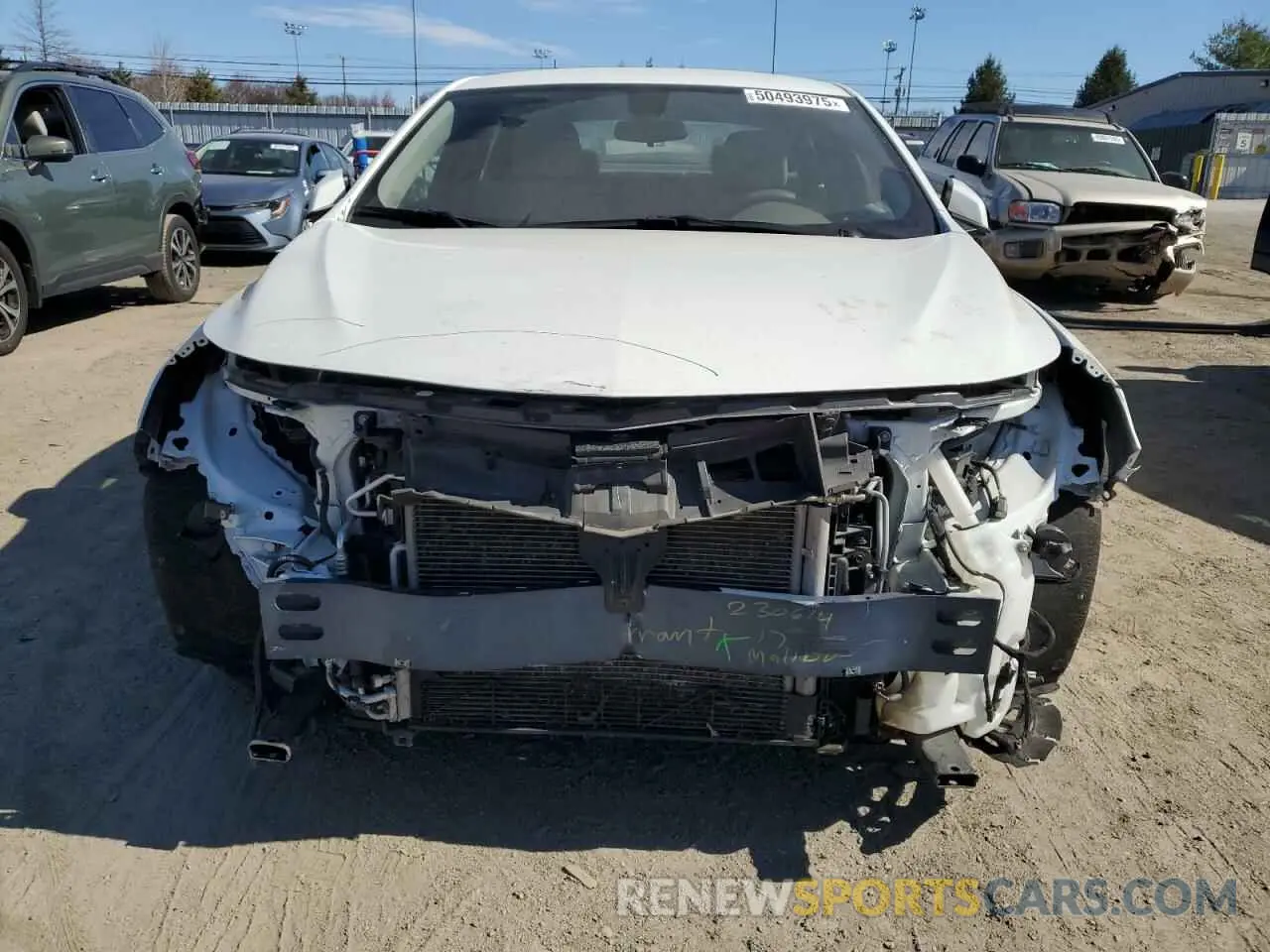 5 Photograph of a damaged car 1G1ZD5ST9NF147172 CHEVROLET MALIBU 2022