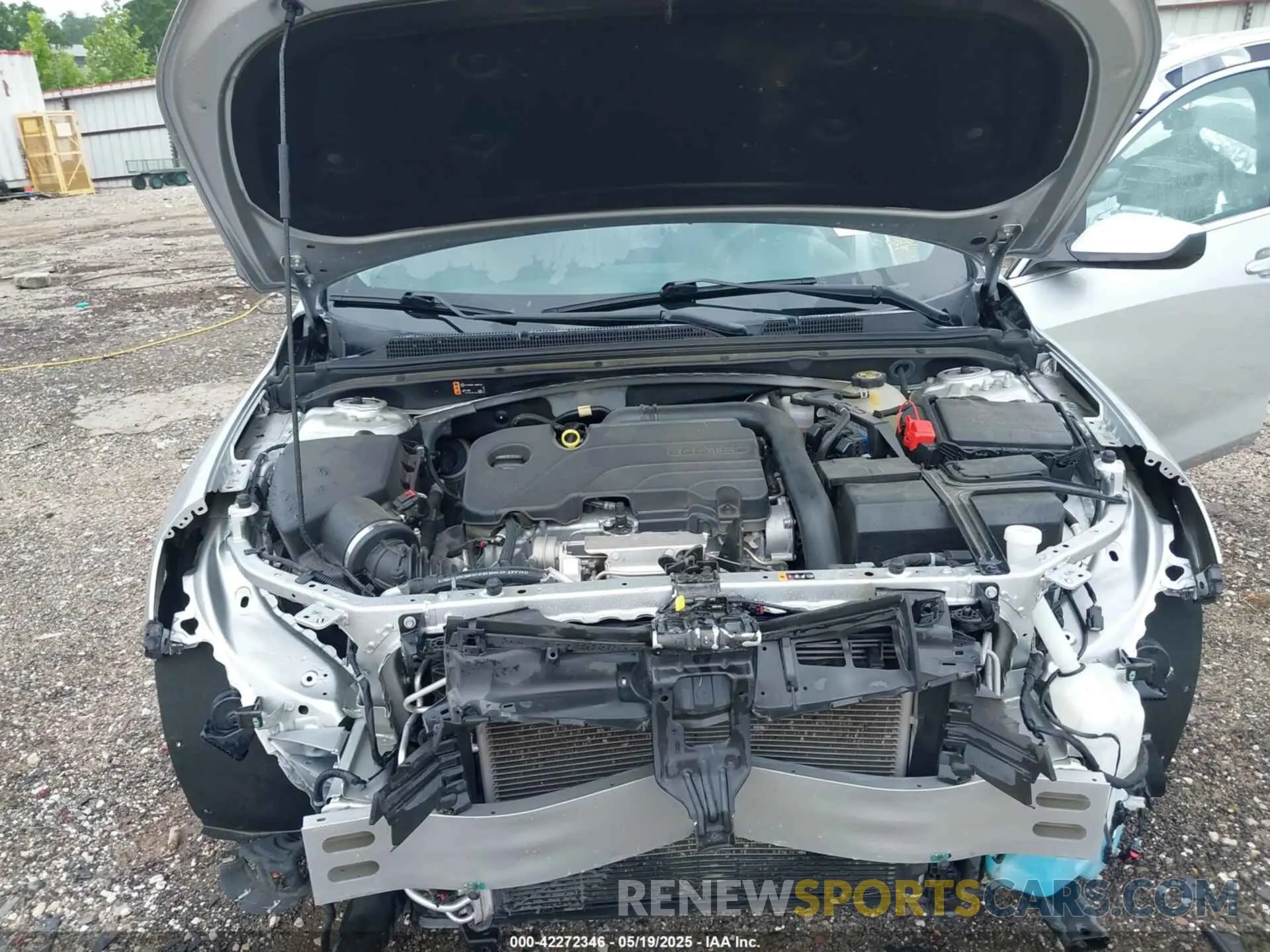 10 Photograph of a damaged car 1G1ZD5ST9NF149004 CHEVROLET MALIBU 2022