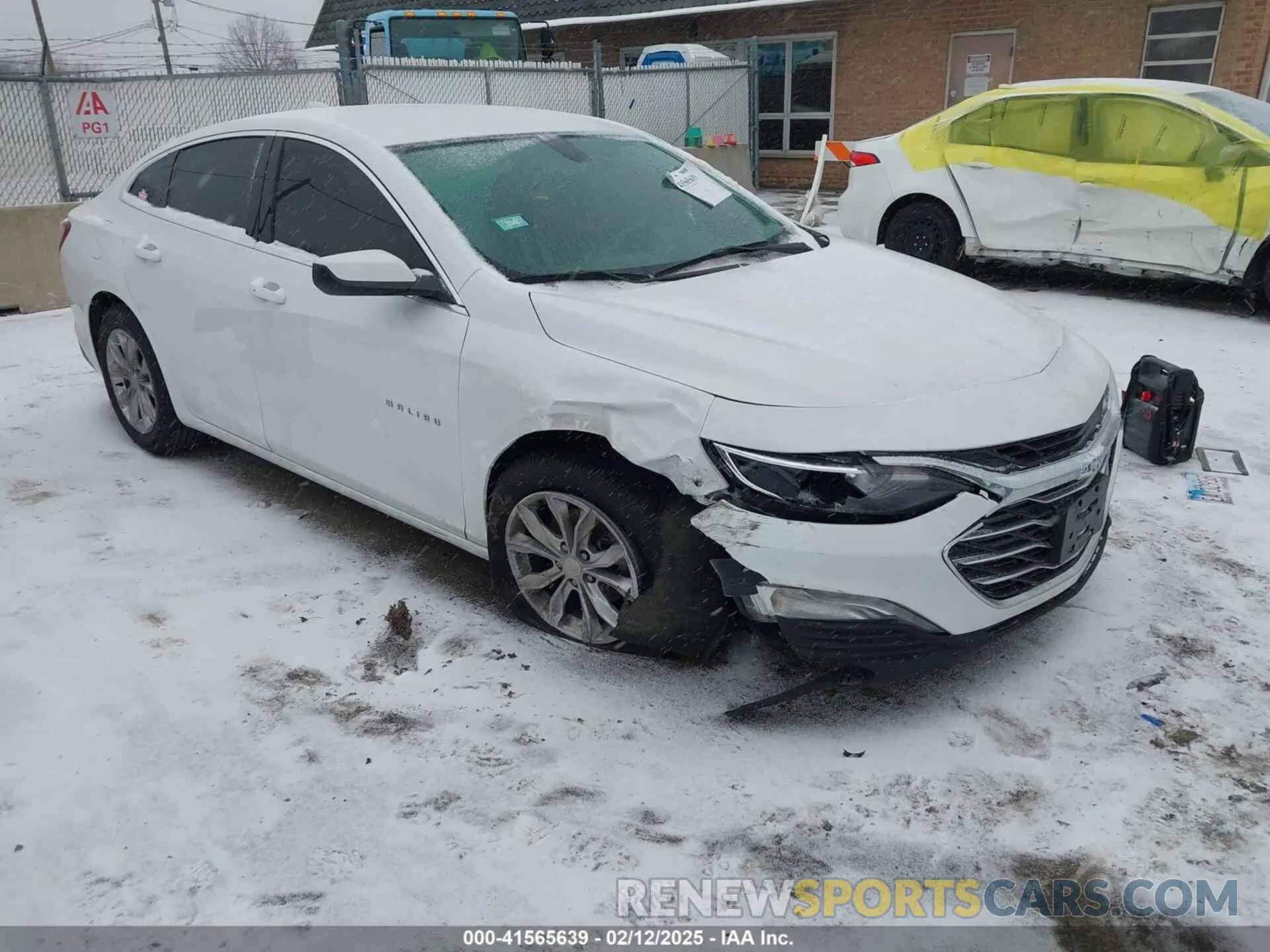 1 Photograph of a damaged car 1G1ZD5ST9NF151402 CHEVROLET MALIBU 2022