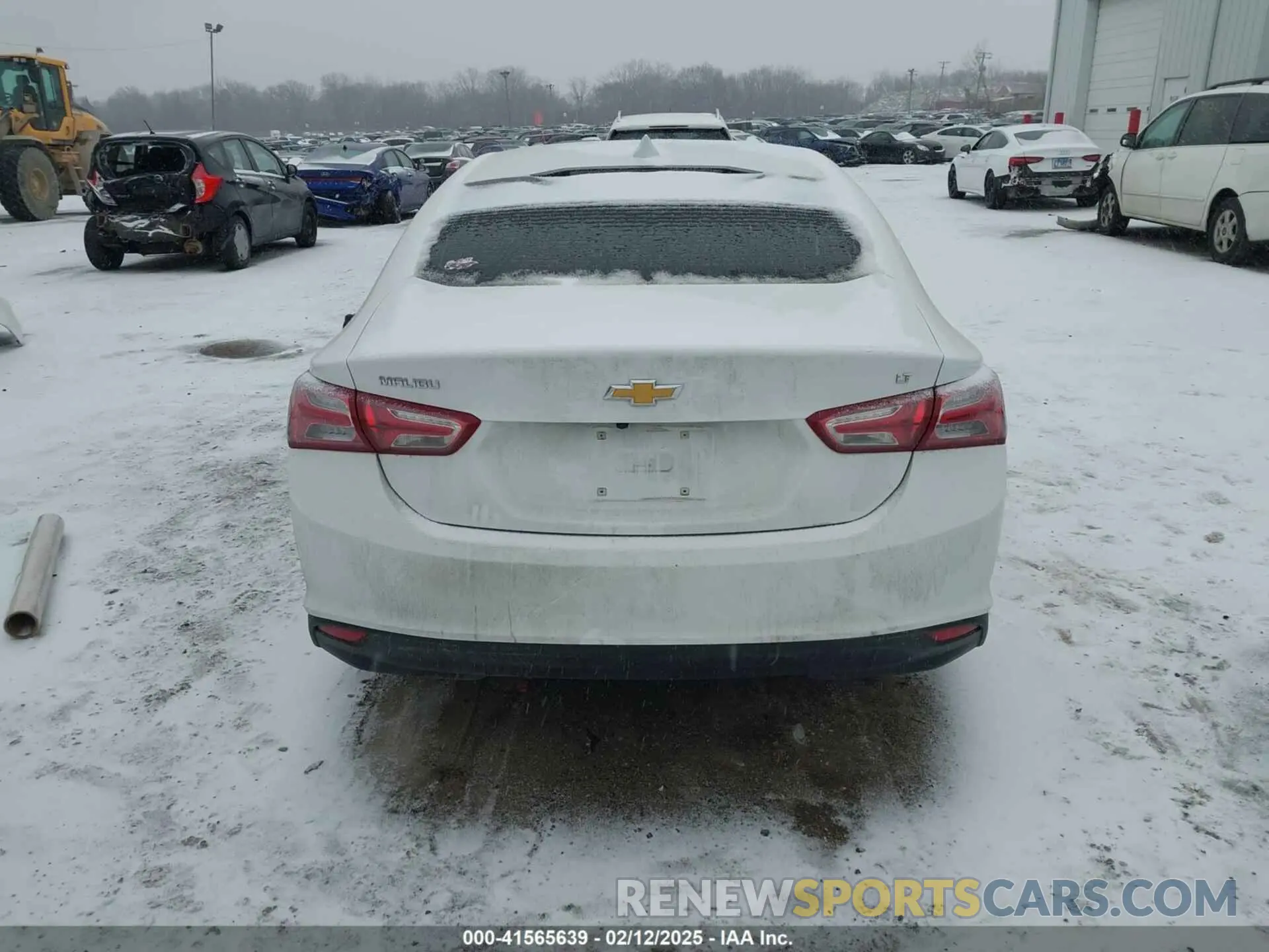 16 Photograph of a damaged car 1G1ZD5ST9NF151402 CHEVROLET MALIBU 2022