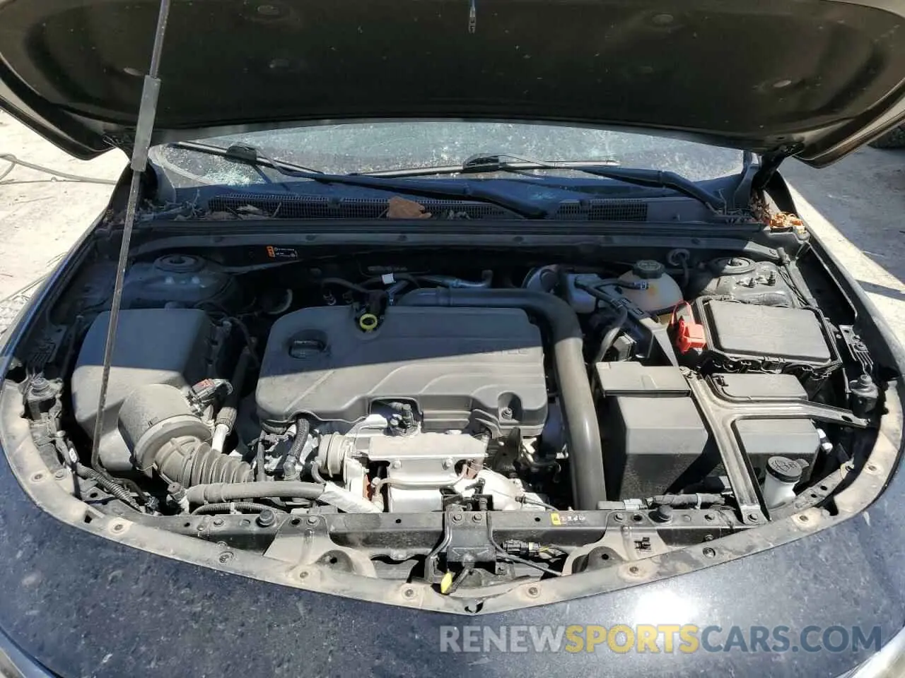 11 Photograph of a damaged car 1G1ZD5ST9NF154140 CHEVROLET MALIBU 2022