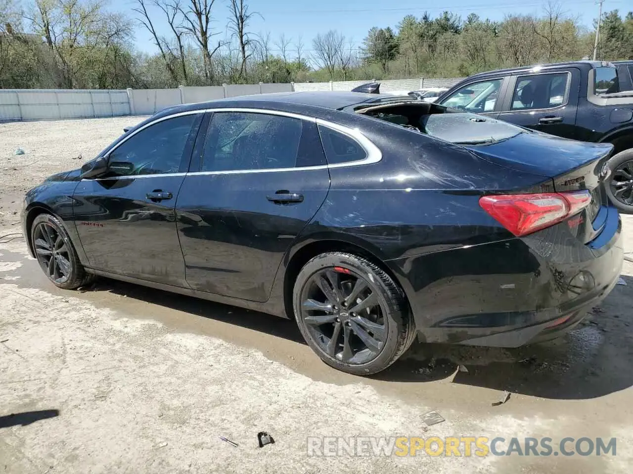 2 Photograph of a damaged car 1G1ZD5ST9NF154140 CHEVROLET MALIBU 2022