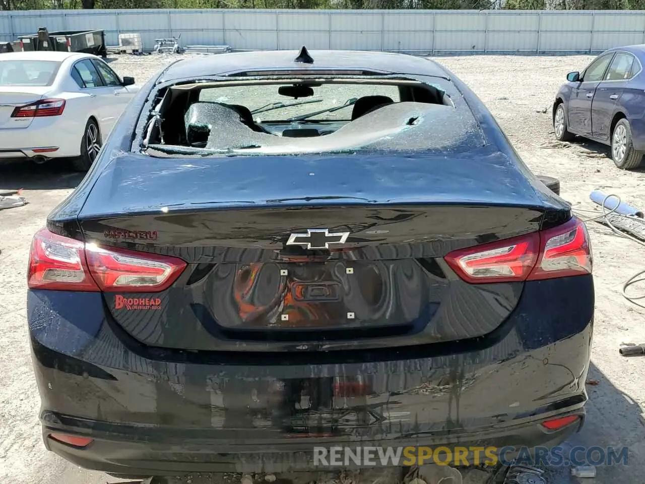 6 Photograph of a damaged car 1G1ZD5ST9NF154140 CHEVROLET MALIBU 2022
