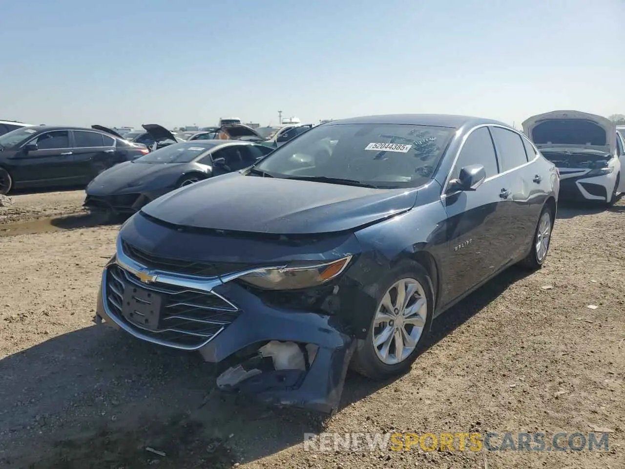 1 Photograph of a damaged car 1G1ZD5ST9NF154431 CHEVROLET MALIBU 2022