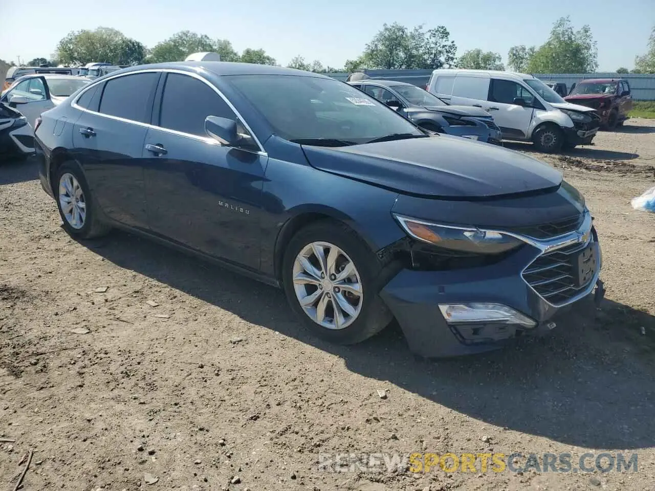 4 Photograph of a damaged car 1G1ZD5ST9NF154431 CHEVROLET MALIBU 2022