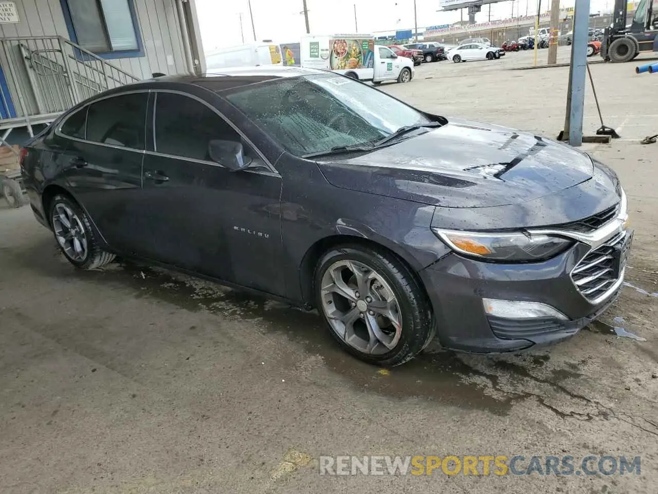 4 Photograph of a damaged car 1G1ZD5ST9NF156146 CHEVROLET MALIBU 2022