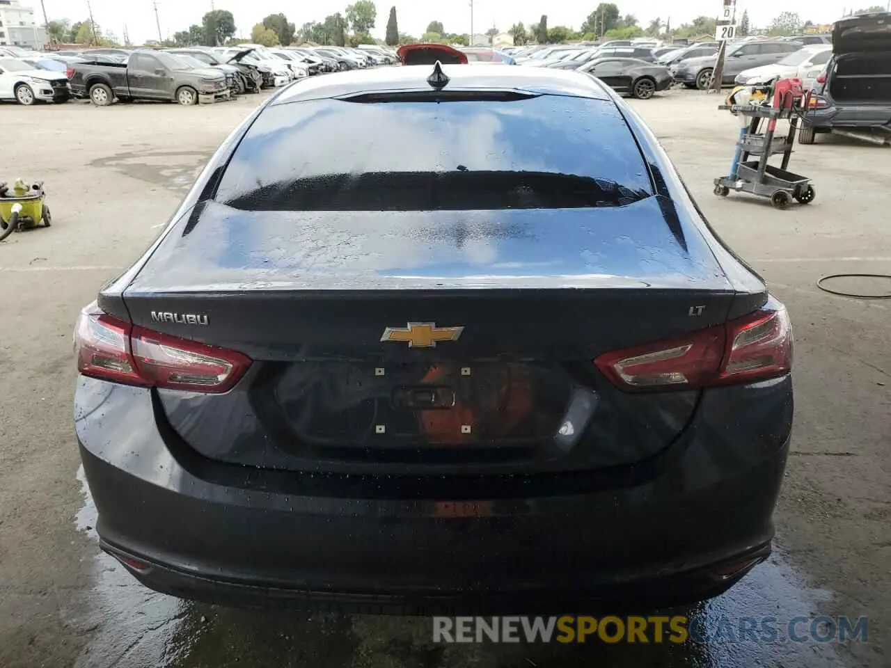 6 Photograph of a damaged car 1G1ZD5ST9NF156146 CHEVROLET MALIBU 2022