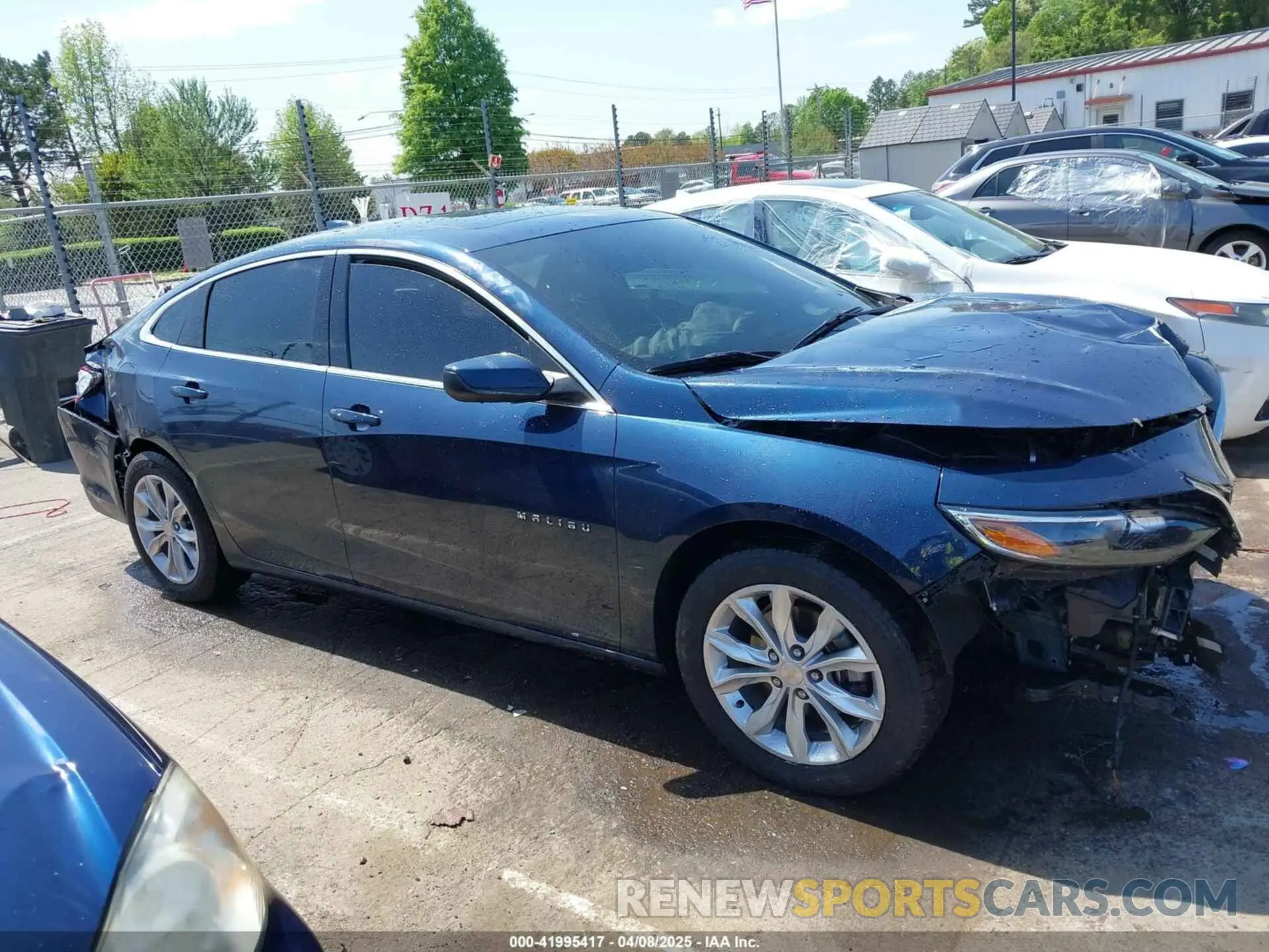 14 Photograph of a damaged car 1G1ZD5ST9NF158351 CHEVROLET MALIBU 2022