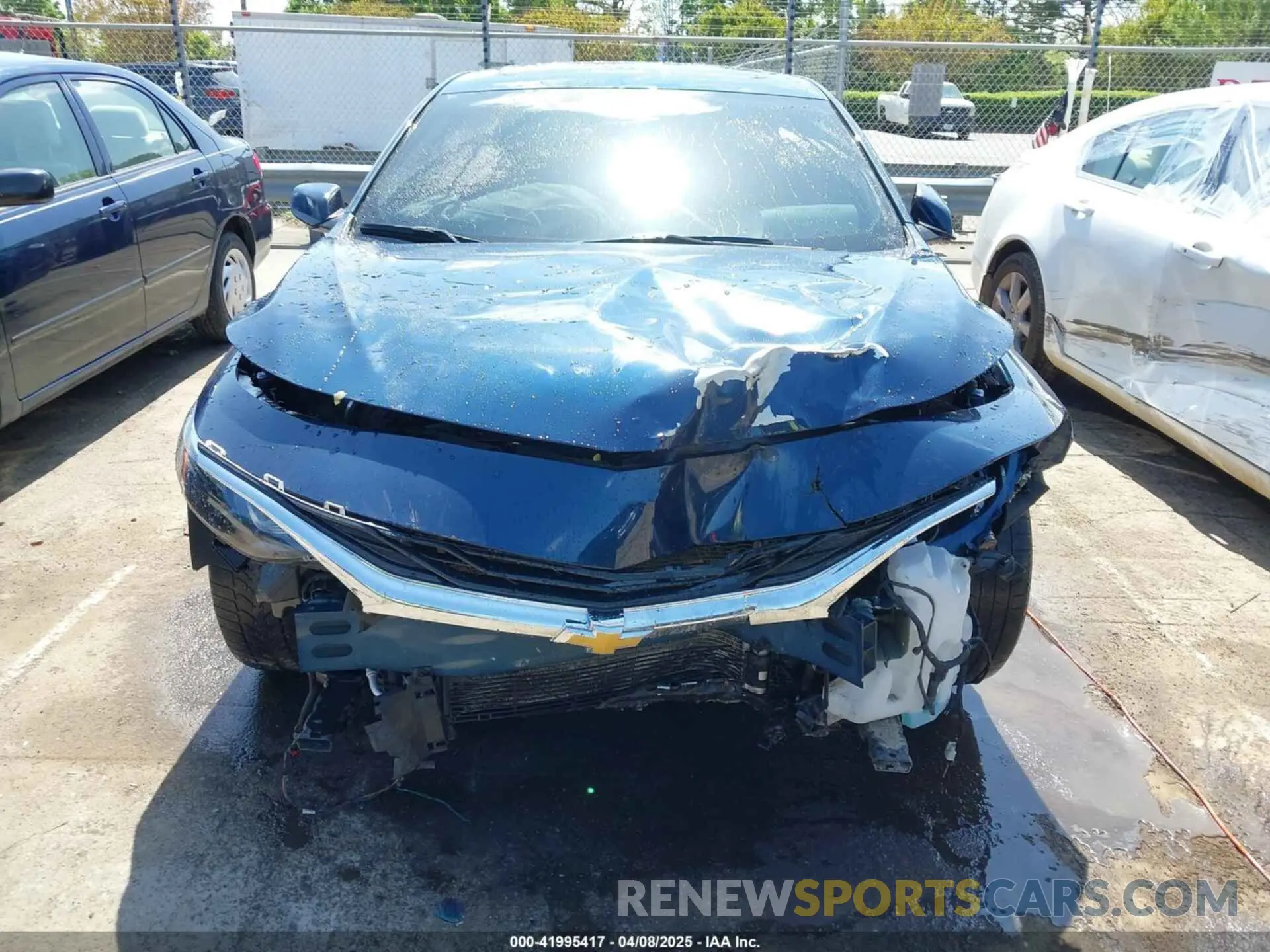 6 Photograph of a damaged car 1G1ZD5ST9NF158351 CHEVROLET MALIBU 2022