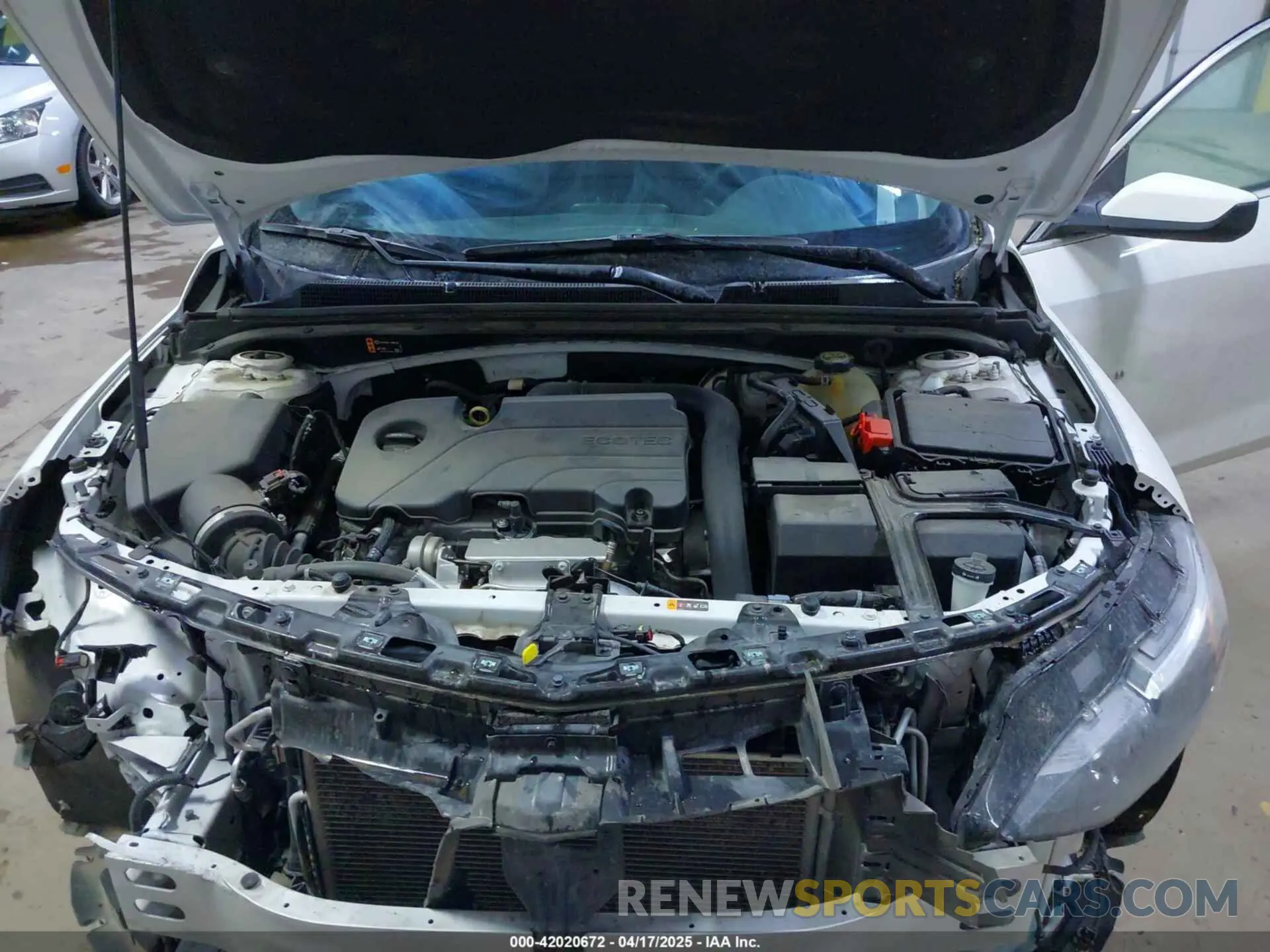 10 Photograph of a damaged car 1G1ZD5ST9NF160990 CHEVROLET MALIBU 2022