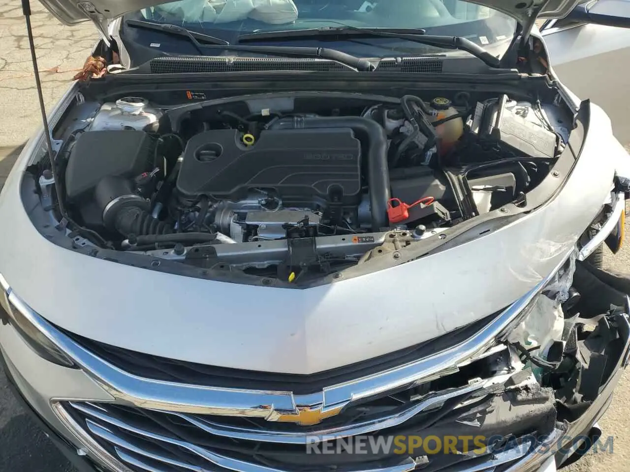 13 Photograph of a damaged car 1G1ZD5ST9NF174145 CHEVROLET MALIBU 2022