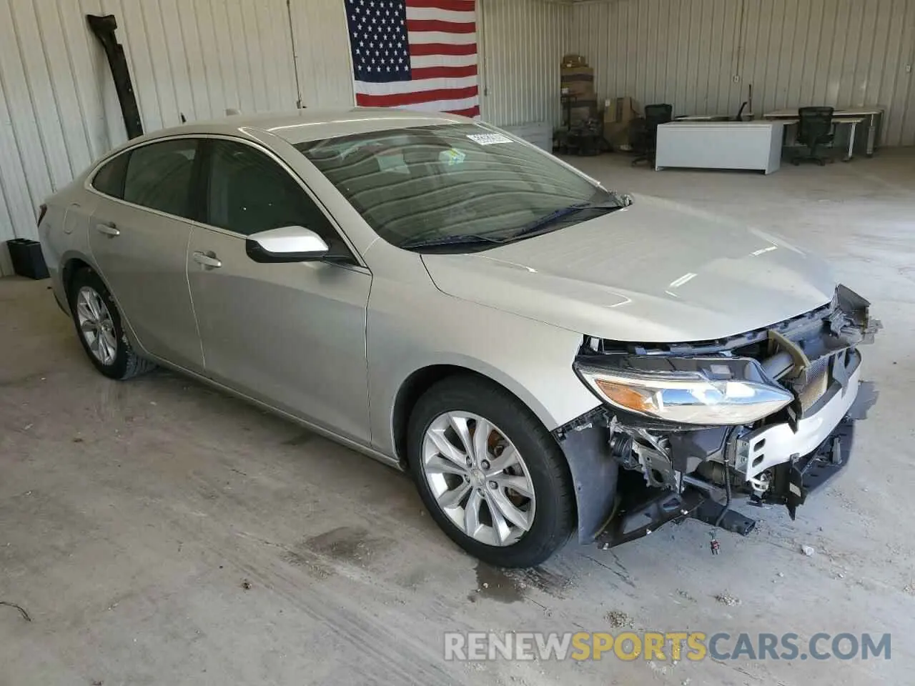 4 Photograph of a damaged car 1G1ZD5ST9NF177787 CHEVROLET MALIBU 2022
