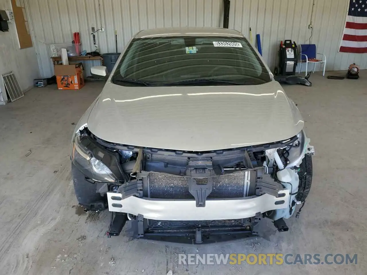 5 Photograph of a damaged car 1G1ZD5ST9NF177787 CHEVROLET MALIBU 2022