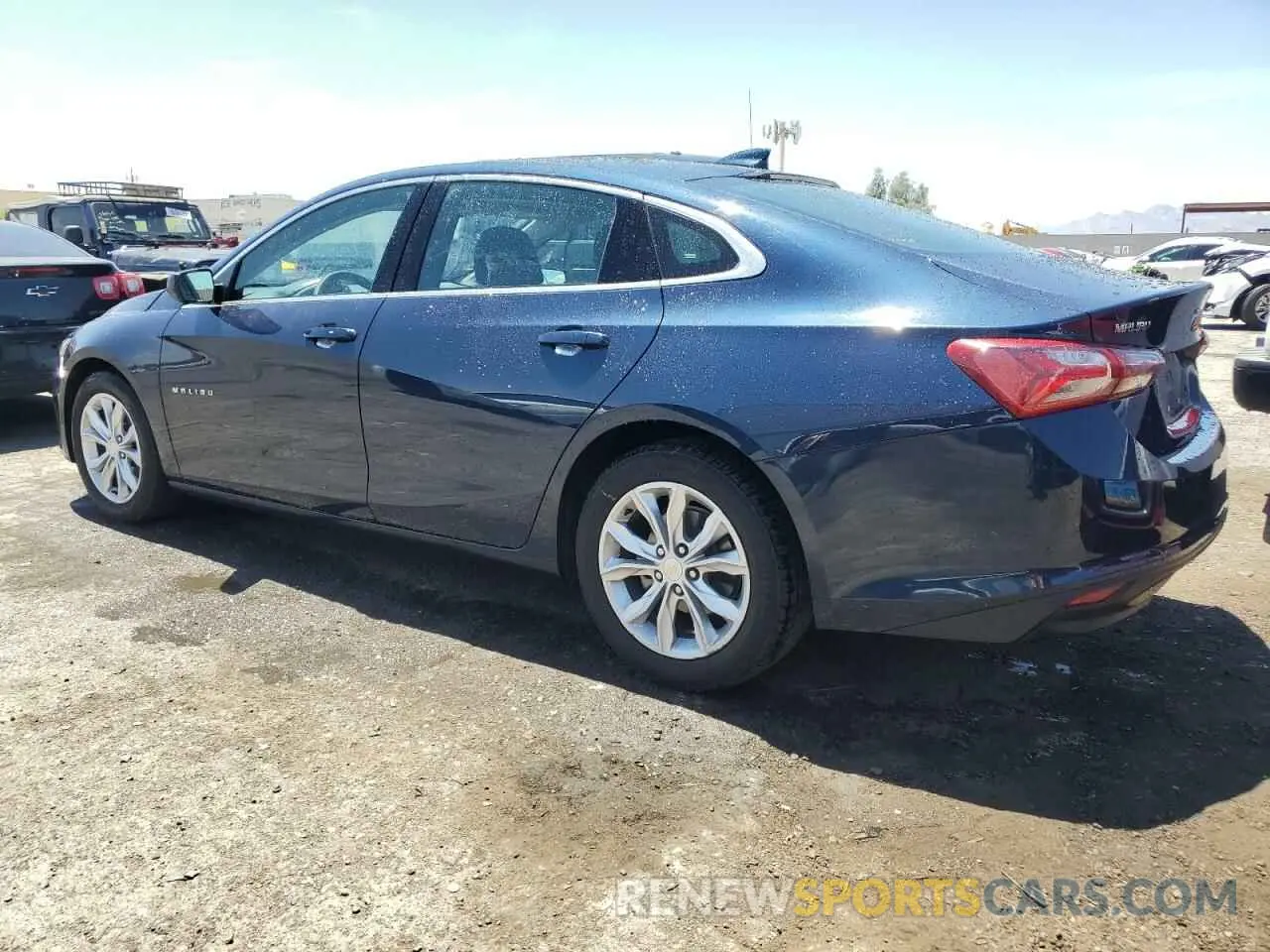 2 Photograph of a damaged car 1G1ZD5ST9NF181242 CHEVROLET MALIBU 2022