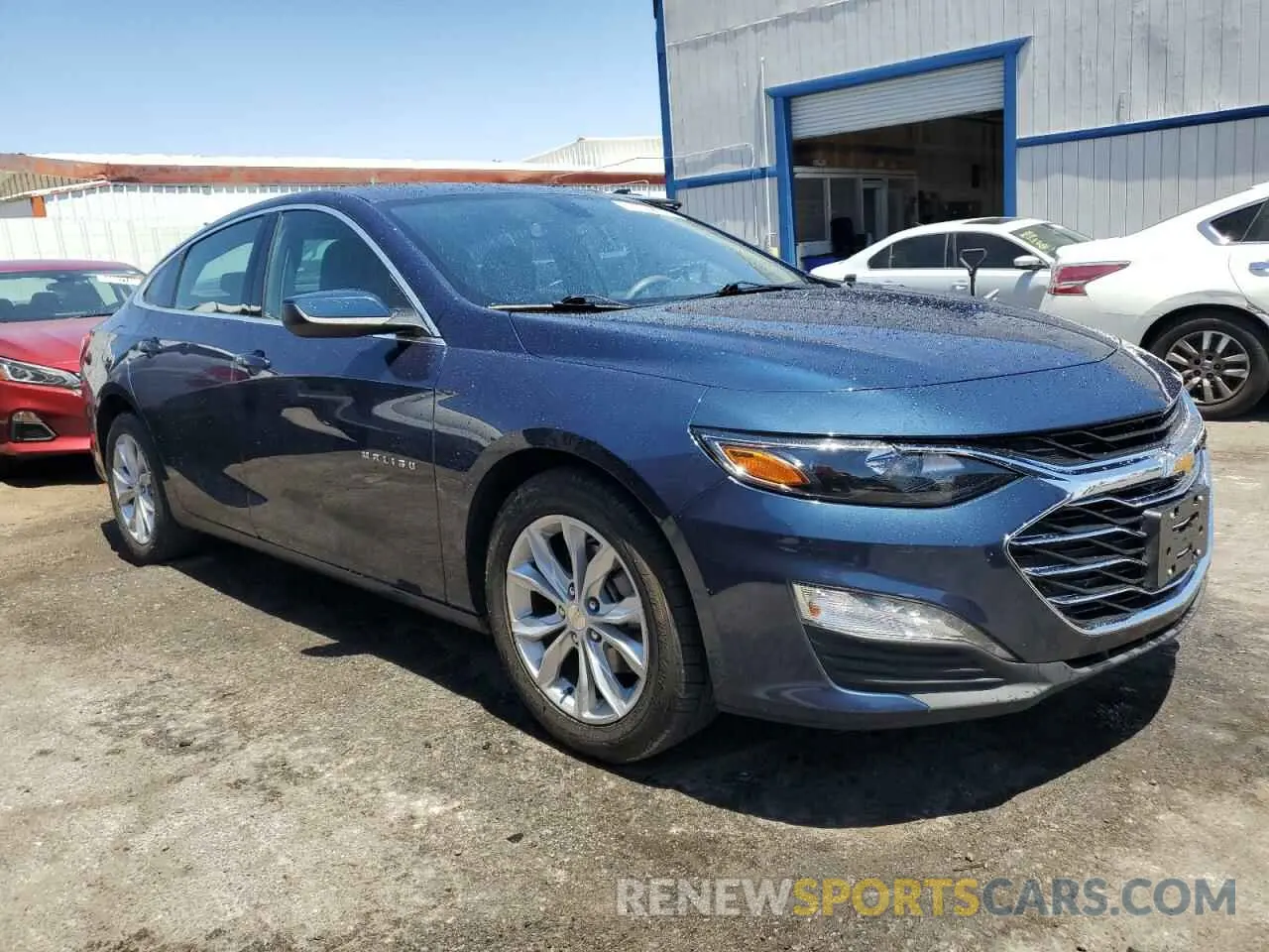 4 Photograph of a damaged car 1G1ZD5ST9NF181242 CHEVROLET MALIBU 2022