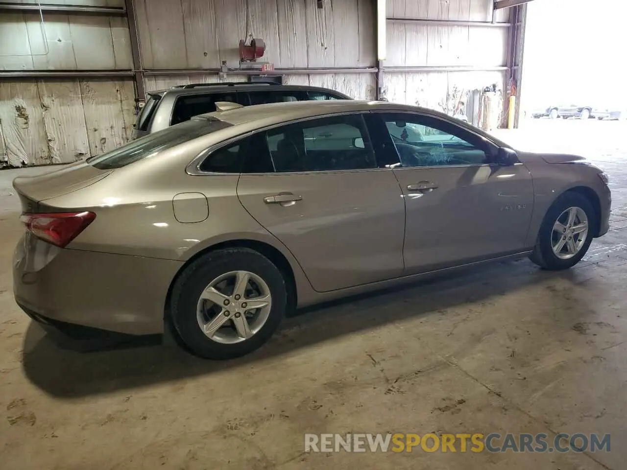 3 Photograph of a damaged car 1G1ZD5ST9NF195013 CHEVROLET MALIBU 2022