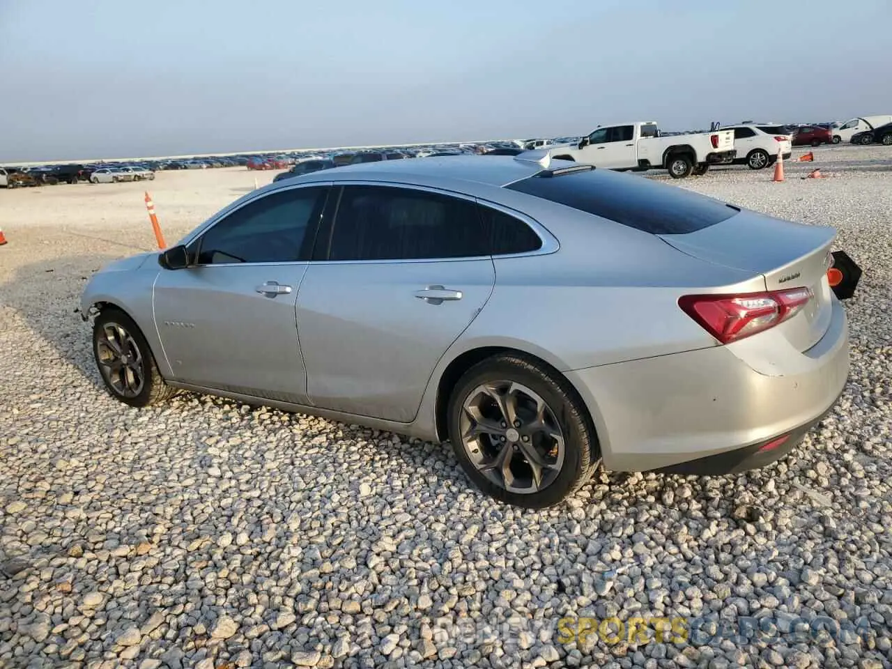 2 Photograph of a damaged car 1G1ZD5STXNF104086 CHEVROLET MALIBU 2022