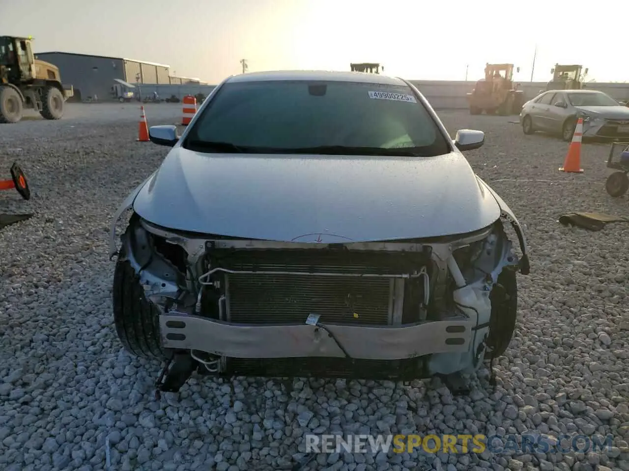 5 Photograph of a damaged car 1G1ZD5STXNF104086 CHEVROLET MALIBU 2022