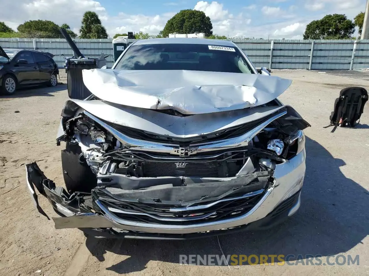 5 Photograph of a damaged car 1G1ZD5STXNF107053 CHEVROLET MALIBU 2022