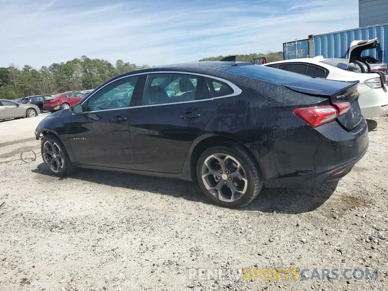 2 Photograph of a damaged car 1G1ZD5STXNF112771 CHEVROLET MALIBU 2022