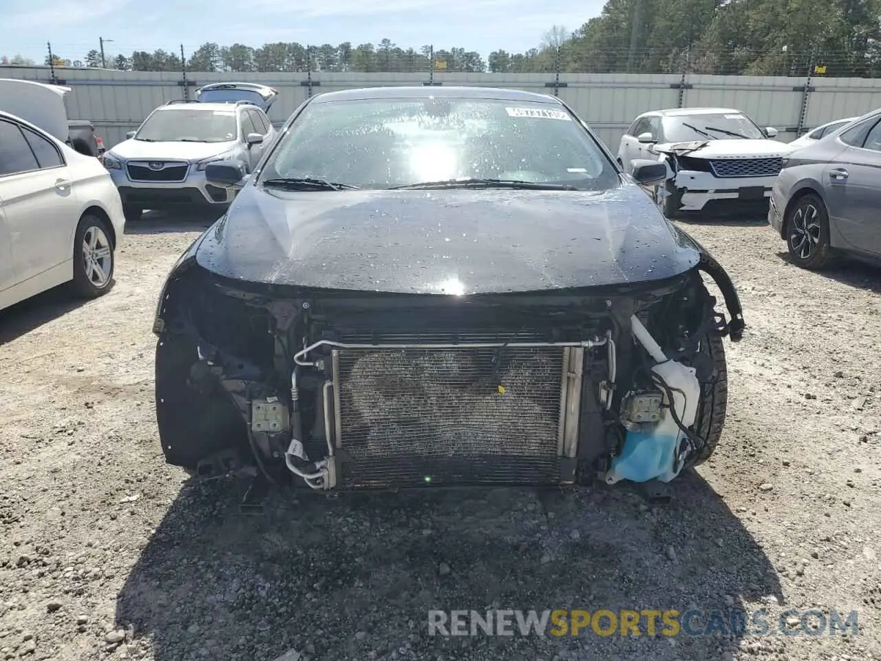 5 Photograph of a damaged car 1G1ZD5STXNF112771 CHEVROLET MALIBU 2022