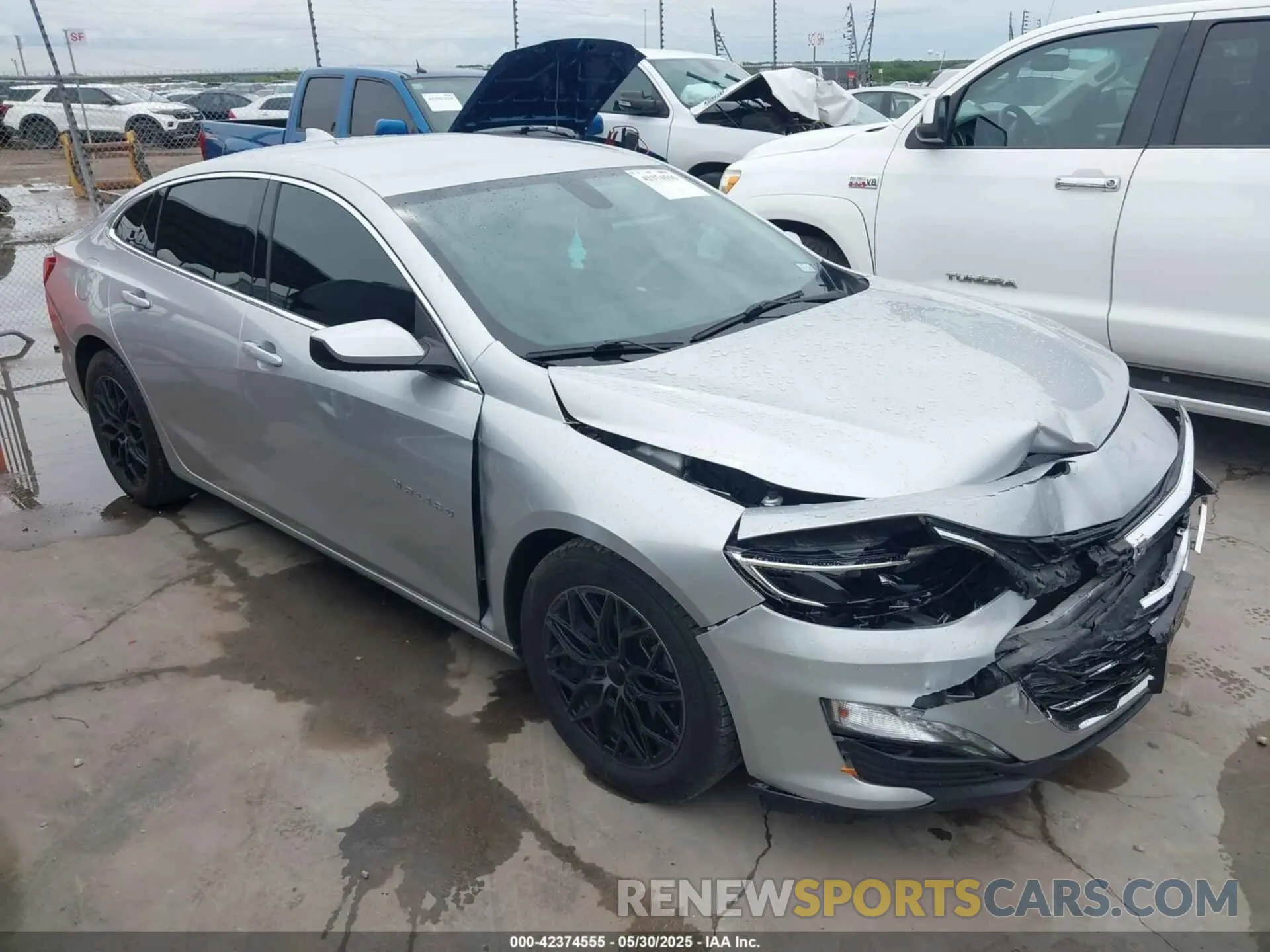 1 Photograph of a damaged car 1G1ZD5STXNF115444 CHEVROLET MALIBU 2022