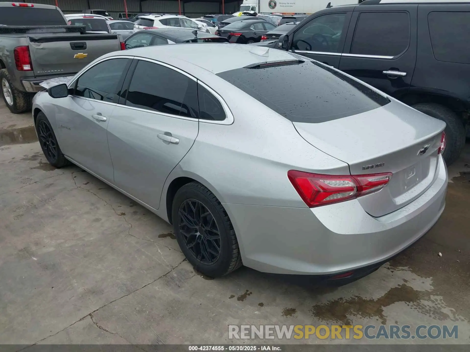 3 Photograph of a damaged car 1G1ZD5STXNF115444 CHEVROLET MALIBU 2022