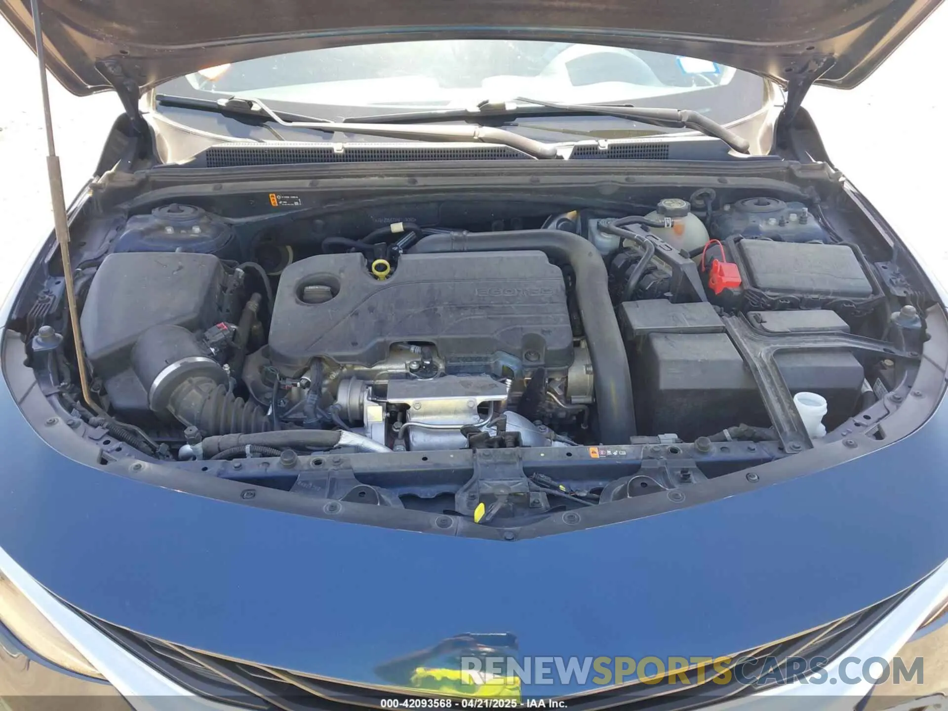 10 Photograph of a damaged car 1G1ZD5STXNF119090 CHEVROLET MALIBU 2022