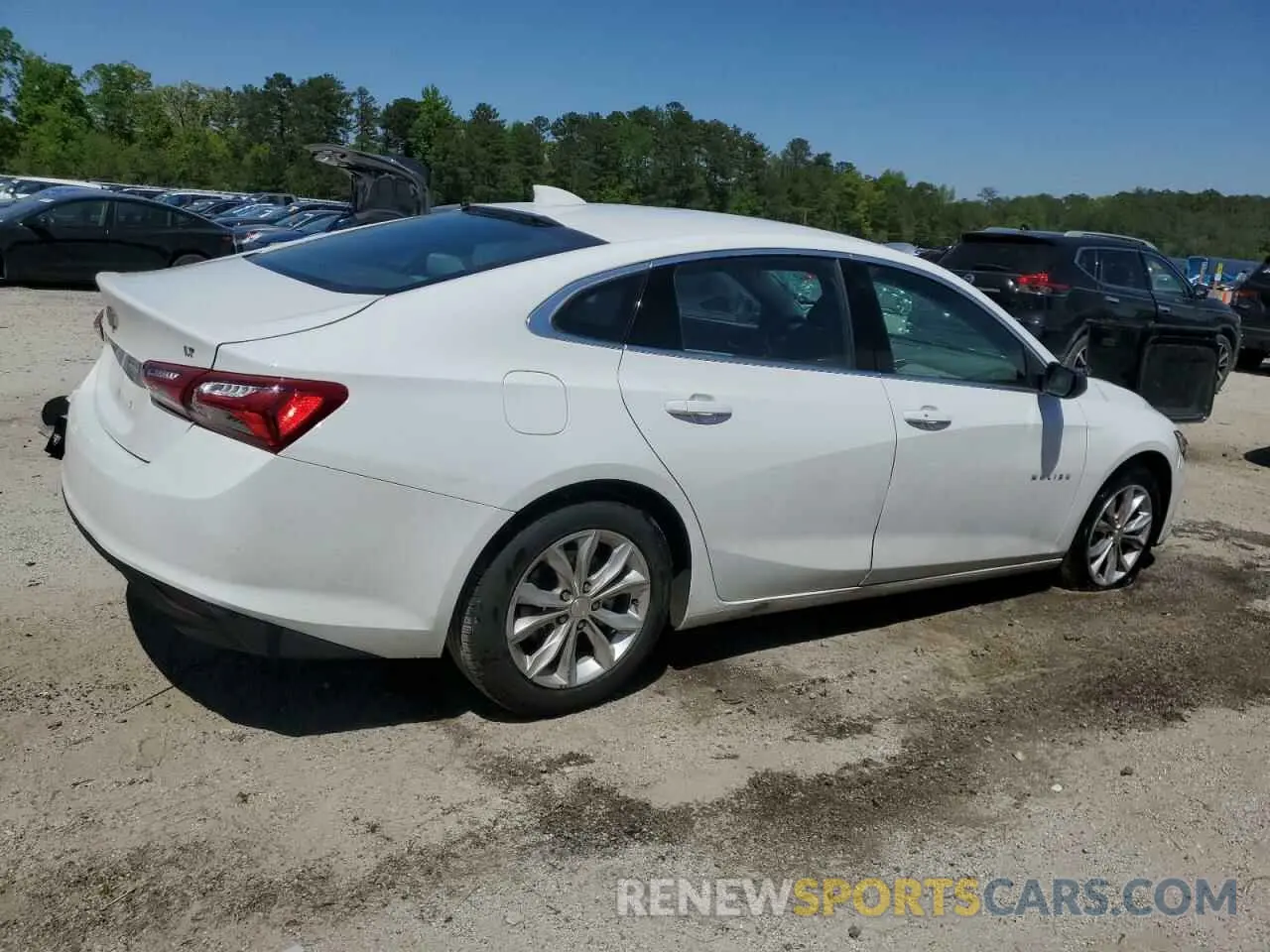 3 Photograph of a damaged car 1G1ZD5STXNF119221 CHEVROLET MALIBU 2022