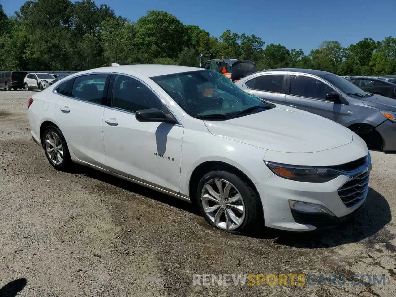 4 Photograph of a damaged car 1G1ZD5STXNF119221 CHEVROLET MALIBU 2022