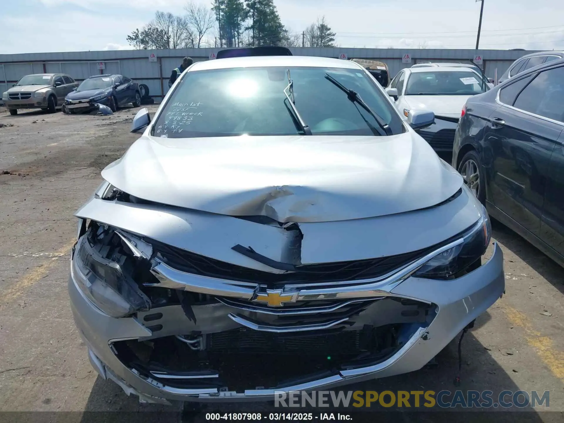 12 Photograph of a damaged car 1G1ZD5STXNF122152 CHEVROLET MALIBU 2022