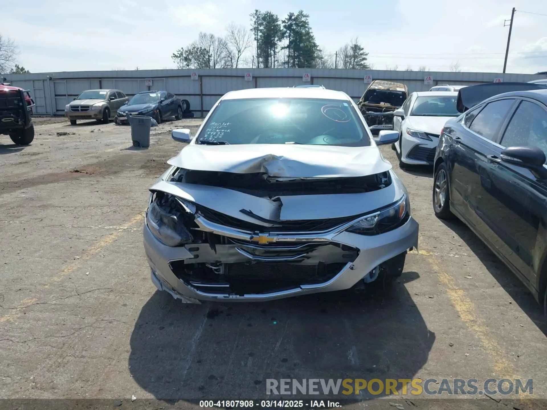 6 Photograph of a damaged car 1G1ZD5STXNF122152 CHEVROLET MALIBU 2022
