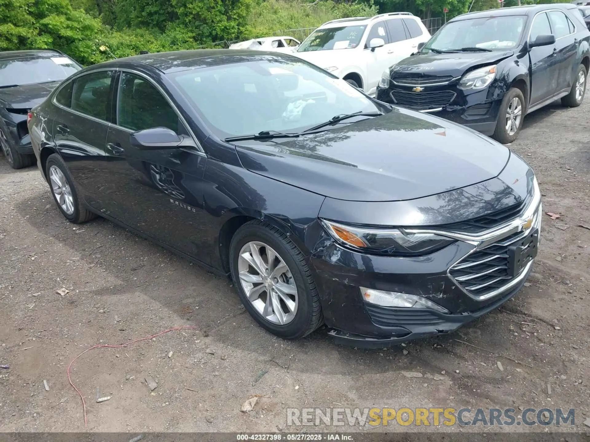 1 Photograph of a damaged car 1G1ZD5STXNF125682 CHEVROLET MALIBU 2022