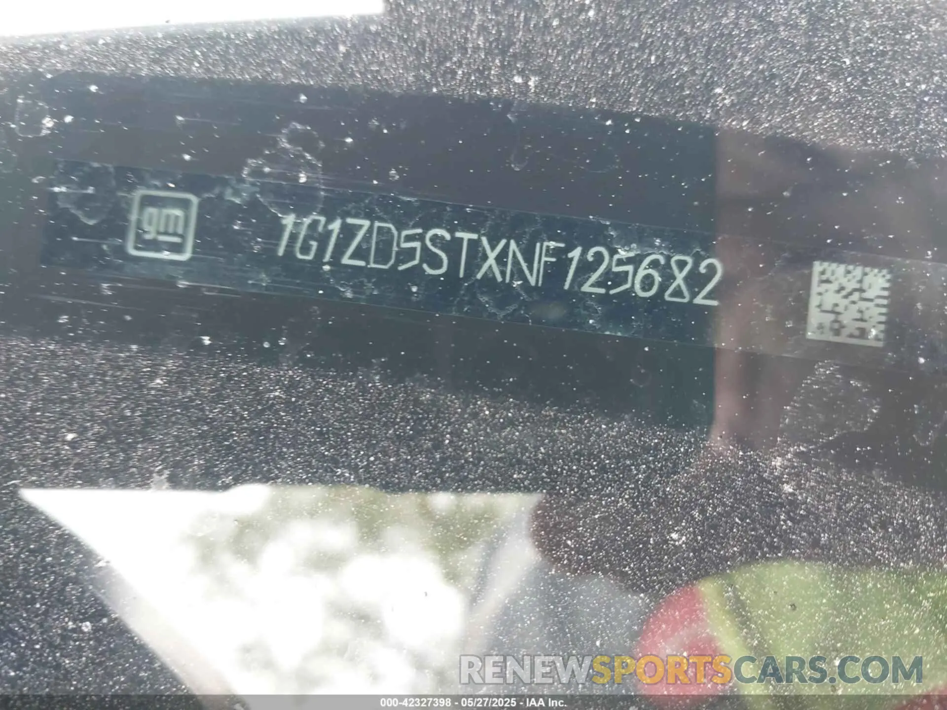 17 Photograph of a damaged car 1G1ZD5STXNF125682 CHEVROLET MALIBU 2022