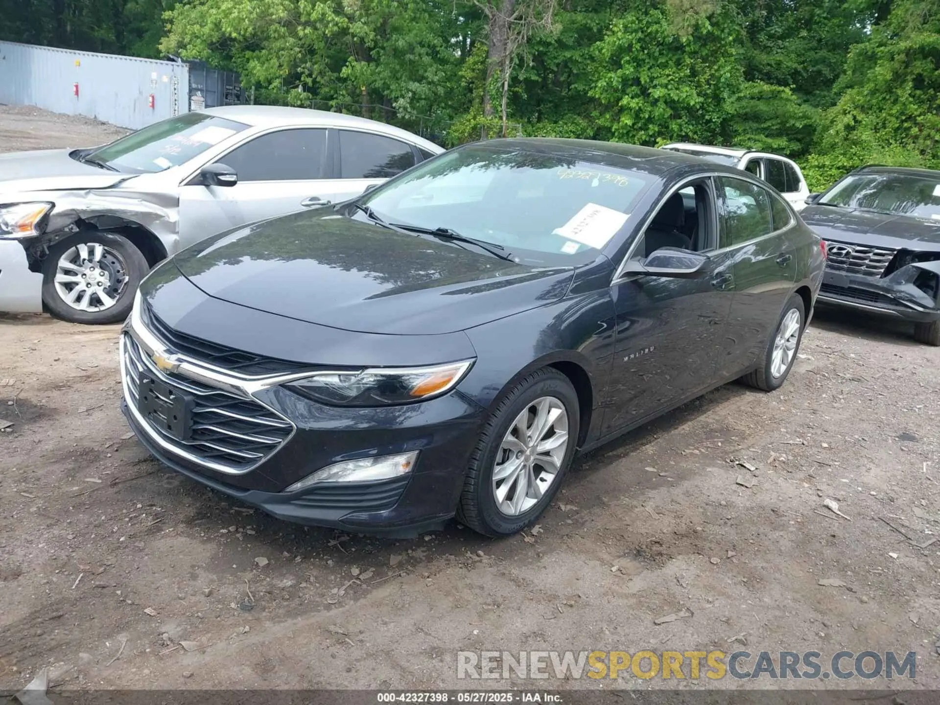 2 Photograph of a damaged car 1G1ZD5STXNF125682 CHEVROLET MALIBU 2022