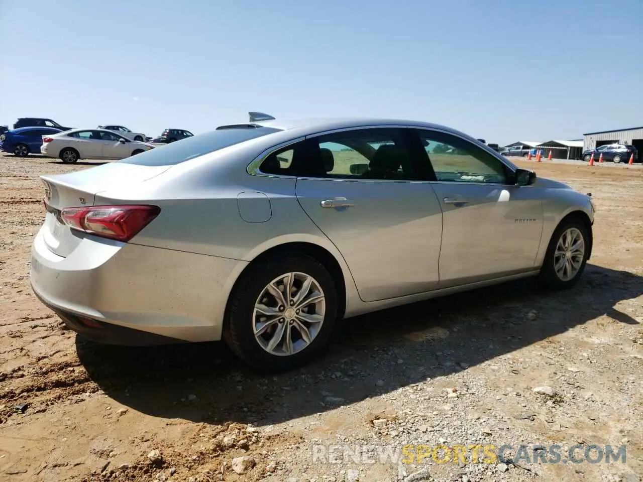 3 Photograph of a damaged car 1G1ZD5STXNF126010 CHEVROLET MALIBU 2022