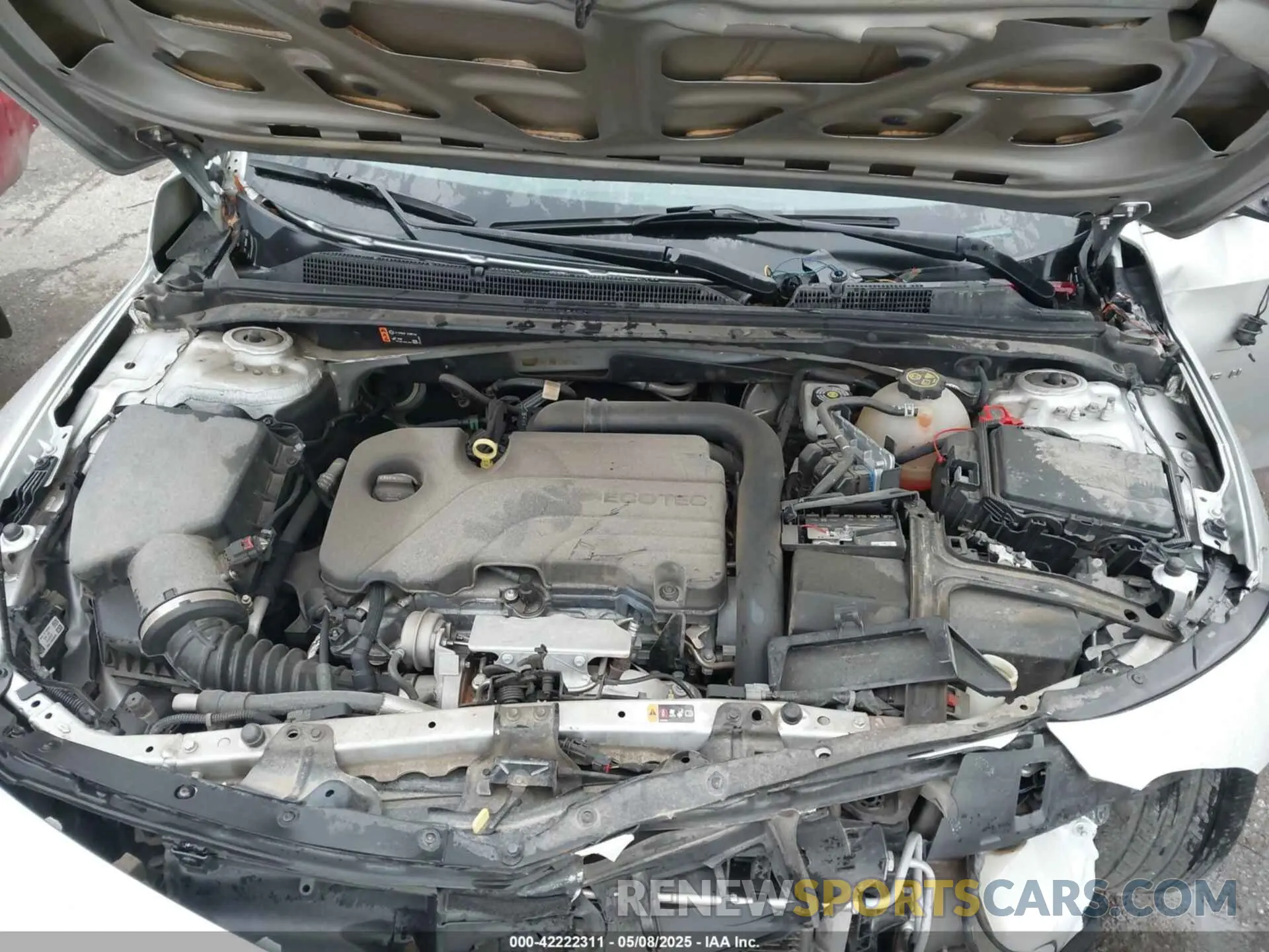 10 Photograph of a damaged car 1G1ZD5STXNF129666 CHEVROLET MALIBU 2022